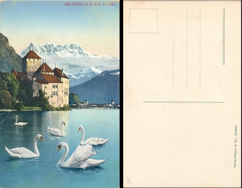 Chillon et La Dent du Midi *ca.1920