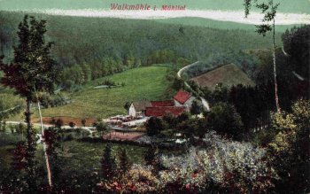 Walkmühle im Mühltal Eisenberg * um 1920