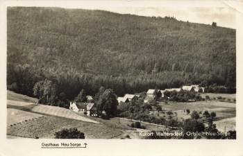 02799 Waltersdorf Oberlausitz Gasthaus Neu-Sorge o 1956