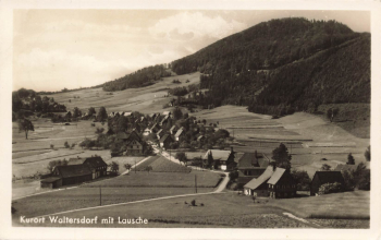 02799 Waltersdorf Oberlausitz mit Lausche o 1955