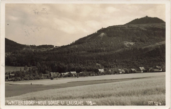 02799 Waltersdorf Oberlausitz Neusorge mit Lausche o 1936
