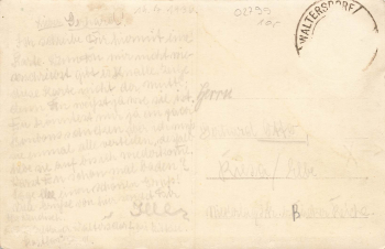 02799 Waltersdorf Oberlausitz Neusorge mit Lausche o 1936