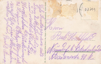 02799 Waltersdorf Oberlausitz mit Lausche o um 1920