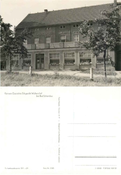 01814 Waltersdorf bei Bad Schandau Restaurant Erbgericht *1963 Hanich1540
