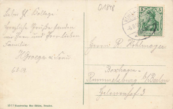01814 Waltersdorfer Mühle Sächsische Schweiz o 1909