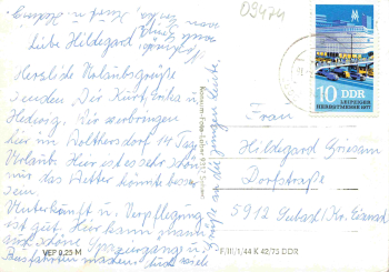 09474 Walthersdorf Erzgebirge Crottendorf Ferienheim des VEB Zentralwerkstatt Regis o 1977