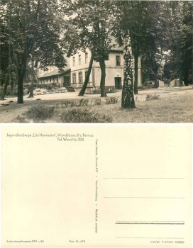 16348 Wandlitz youth hostel "Lilo Herrmann" * 1962 Hanich0675