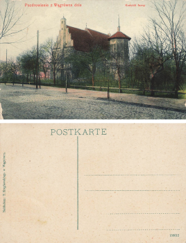 Wangrowiec Posen Pozdrowienie z Wągrowiec * um 1920