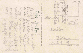 Warmbad Wolkenstein Erzgebirge Kur und Badehaus o 1956