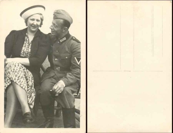 Wehrmacht soldier real photo card * around 1940
