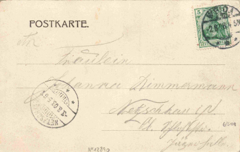 Weida Thüringen Burgstrase o 1908