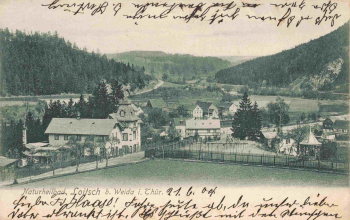 Loitsch Weida Thüringen Naturheilbad o 1904