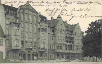 Weida Thüringen Wilhelmsplatz o 1910