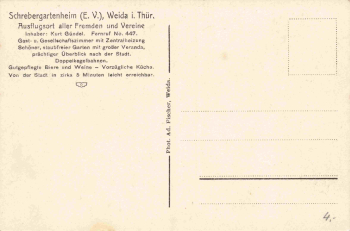 Weida Thüringen Schrebergartenheim * um 1920