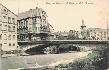 Weida Thüringen Cafe Museum * um 1910