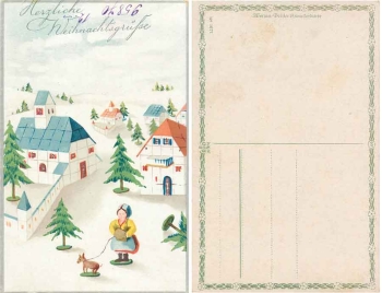 Weihnachten Wenau-Delila Künstlerkarte *ca.1920