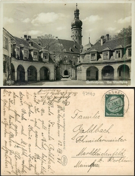 Weikersheim Marktplatz o 13.8.1941