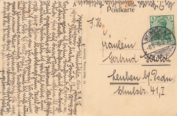 01689 Weinboehla Sachsen Moltkestrasse (Martinstrasse) o 1915