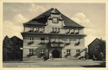 01689 Weinboehla Rathaus  o um 1930