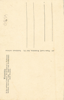 01689 Weinboehla song card by Anselmo Mueller * around 1930