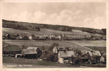 08134 Weißbach Langenweissbach Gasthaus zum Kuchenhaus o 1942