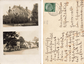 Weissig Dresden Gasthof o 1935