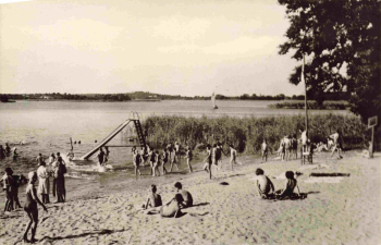 Werder Havel Pionierlager Petzow alte Ansichtskarte * 1965