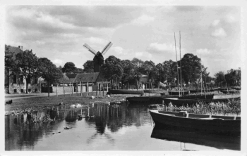 Werder Havel Mühlenblick alte Ansichtskarte * 1957