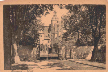 04779 Wermsdorf Schloss * um 1930