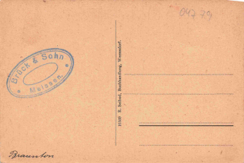 04779 Wermsdorf Schloss * um 1930