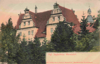 04779 Wermsdorf Schloss * um 1900