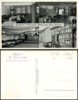Wernswig Gasthaus Stemmler * ca.1940