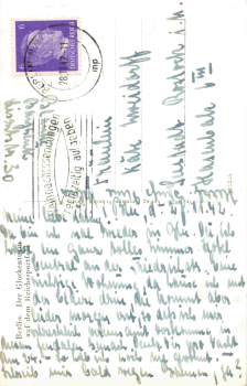 Westend Berlin Glockenturm auf dem Reichsportfeld alte Ansichtskarte o 1942