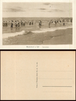 Westerland Sylt Familienbad *ca. 1930