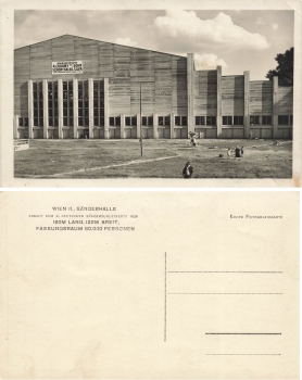 Wien Sängerhalle Sängerfest *1926