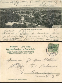 Wiesbaden vom Neroberg o 07.05.1905