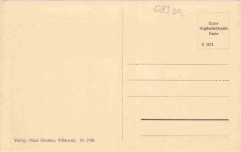 Wildenthal Eibenstock Erzgebirge * um 1930