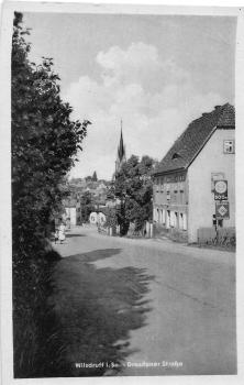 01723 Wilsdruff Sachsen Dresdner Strasse * um 1940
