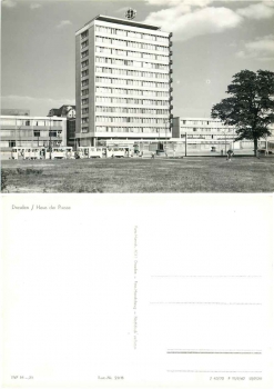 Wilsdruffer suburb Dresden Press House *1970 Hanich2168