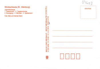 04603 Windischleuba Jugendherberge * 1988