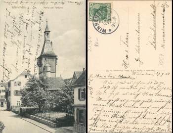 Winnenden Torturm  o 29.9.1913
