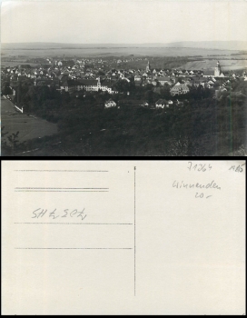 Winnenden full view real photo postcard * 1915