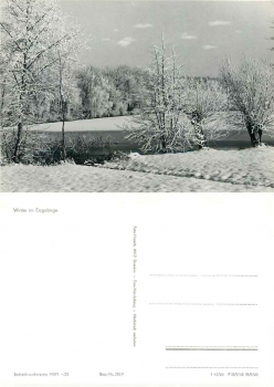 Erzgebirge im Winter *1966 Hanich2019