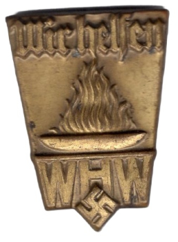 Winterhilfswerk Wir Helfen WHW Abzeichen um 1935
