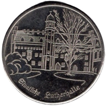 Wittenberg Lutherhalle Margarethe Luther Medaille Durchmesser 35 mm