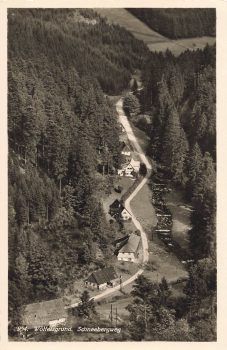 Wolfelsgrund Silesia County of Glatz Międzygórze * around 1930