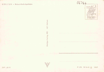 06766 Wolfen Robert Koch Apotheke * 1970