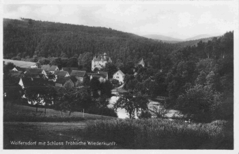 07646 Wolfersdorf Thüringen Schloss Fröhliche Wiederkunft * um 1930