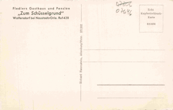 07646 Wolfersdorf Thüringen Schloss Fröhliche Wiederkunft * um 1930