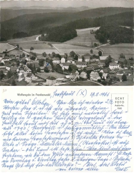 96346 Wolfersgrun Frankenwald gebr.1966